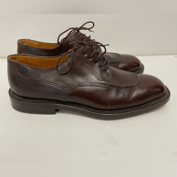 Neiman Marcus Made in Spain Chunky Derby in Cordovan Brown Size 10 M main image 6